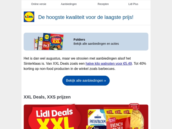 Superrr XXL weekdeal: halve kilo walnoten