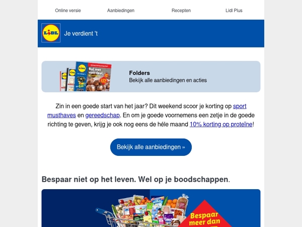 Start het nieuwe jaar ijzersterk met Lidl