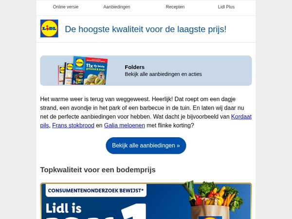 Strand, park of BBQ? Wij fiksen de korting