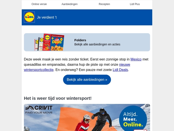 De nieuwe wintersportcollectie is er!