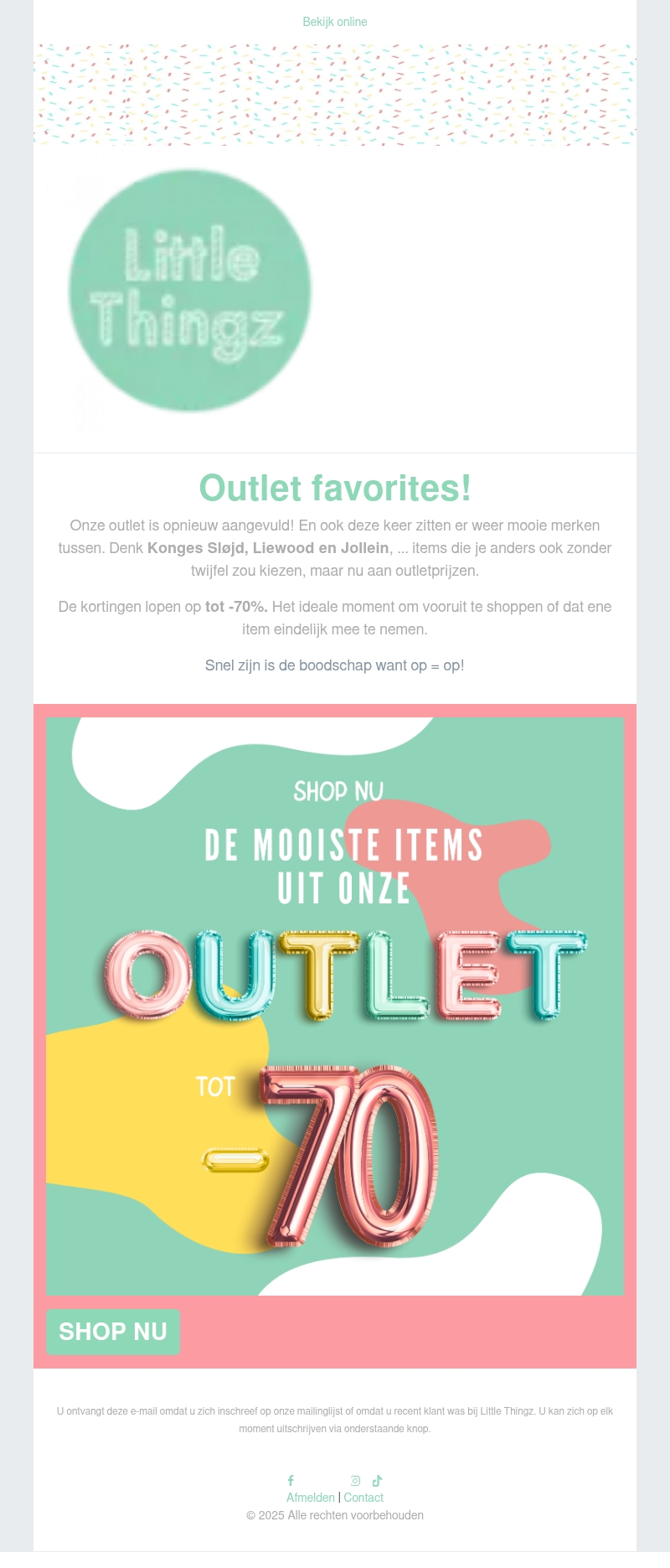 Outlet favorites ๐๐ Outlet favorites ๐๐