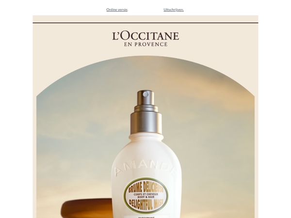 Onze Almond Hair & Body Mist is terug