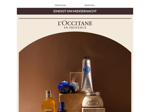 Nog tot middernacht 20% korting