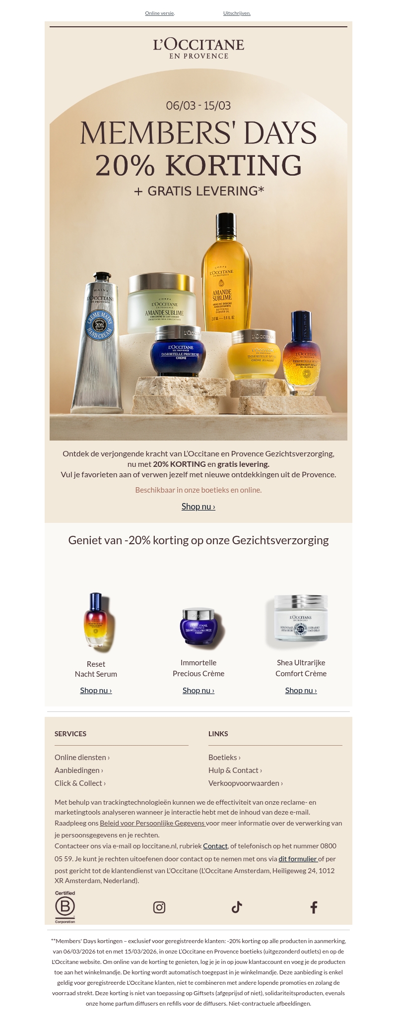 Ontvang 20% korting en gratis levering Ontvang 20% korting en gratis levering