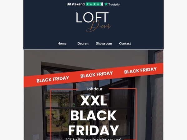 Plan je showroombezoek voor extra korting!