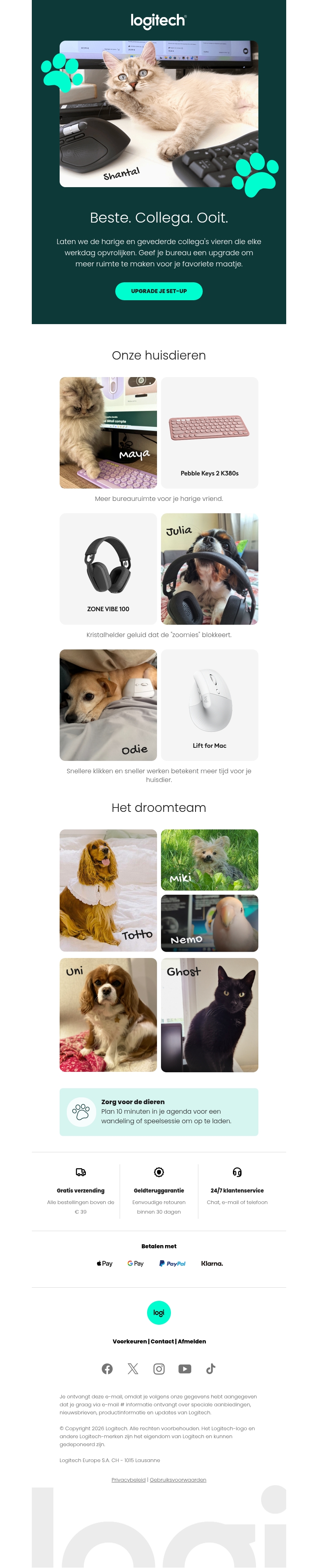 Ontmoet onze beste collega's 🐾 Ontmoet onze beste collega's 🐾
