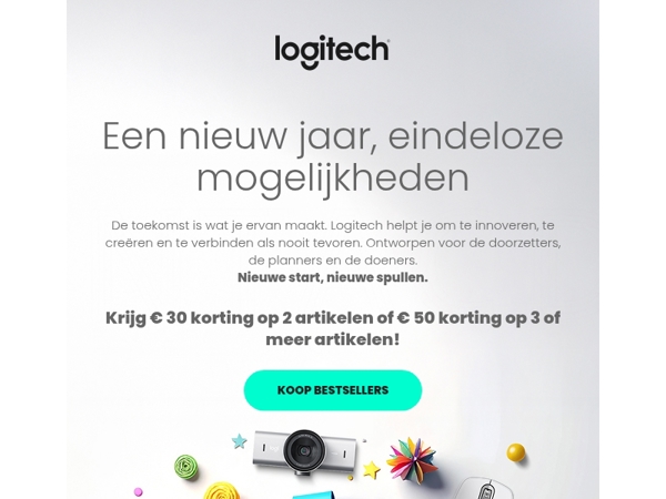 Een nieuw jaar, eindeloze mogelijkheden