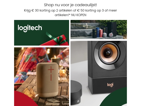 Laat deze feestdagen spectaculair klinken 🎵