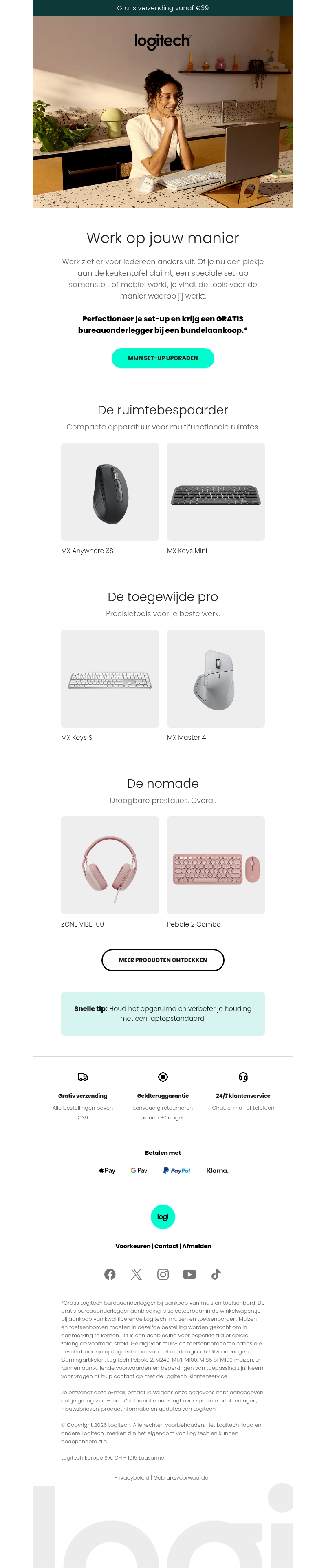 Een set-up die echt bij je past Een set-up die echt bij je past