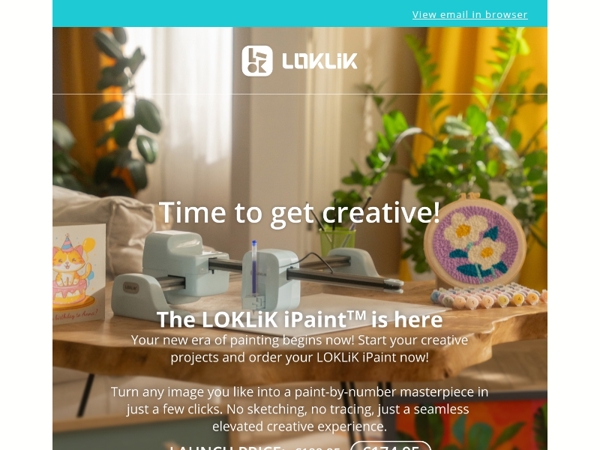 LOKLiK iPaint™ is here! 🧑‍🎨