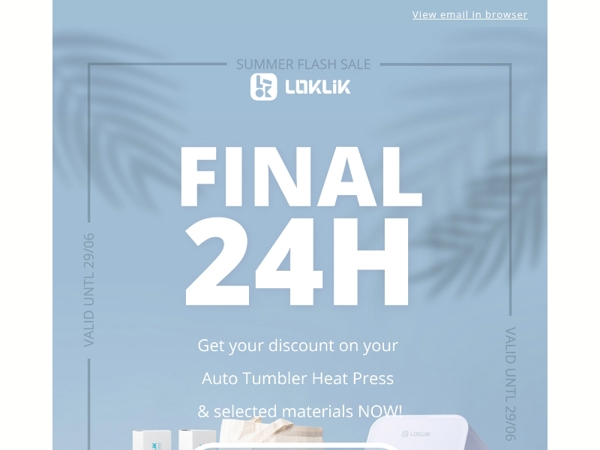 20% discount ENDING NOW! 🩵