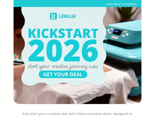 Ready to Kickstart your 2026?