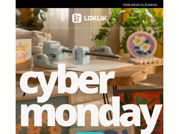 In case you haven't heard: CYBER MONDAY!!