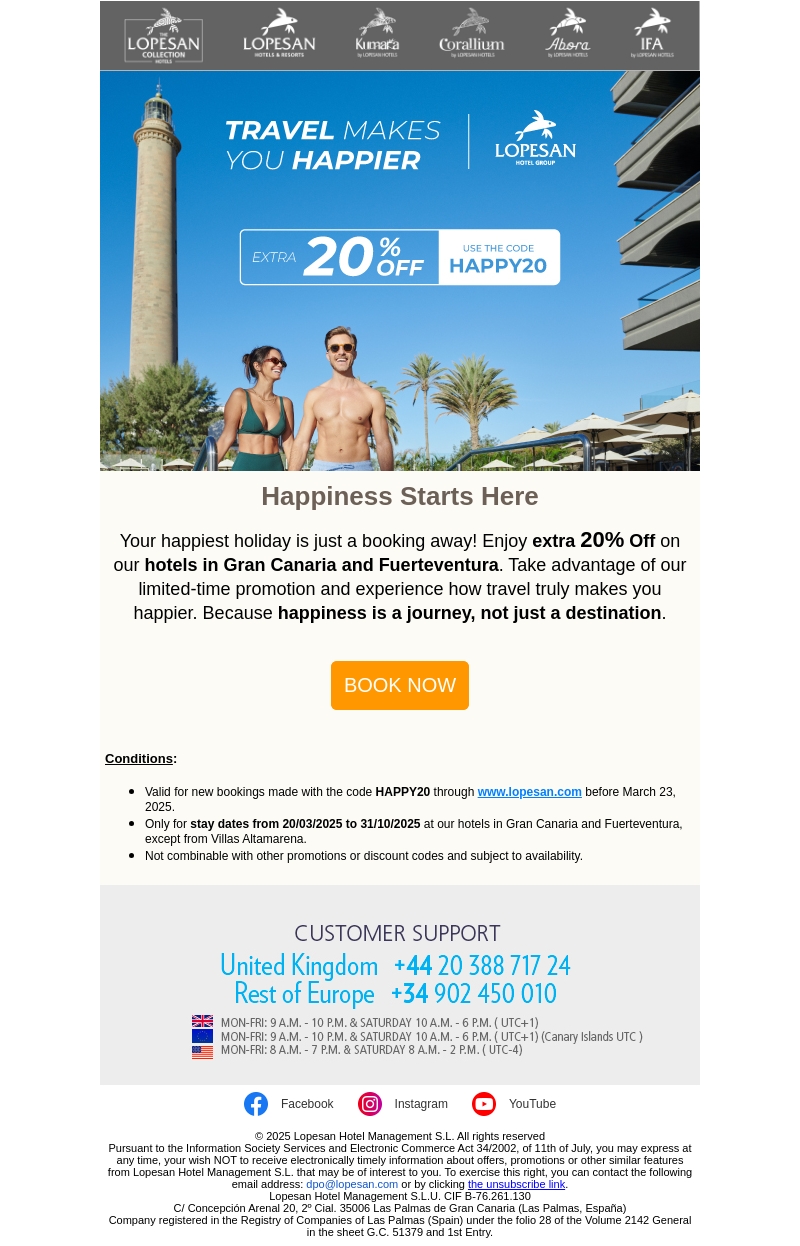 Get Ready to Feel Happier with 20% Off ✨ Get Ready to Feel Happier with 20% Off ✨