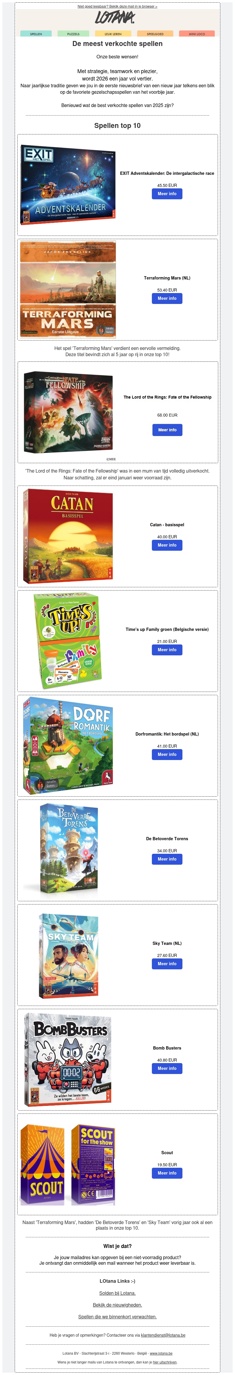 Gezelschapsspellen Top 10 Gezelschapsspellen Top 10
