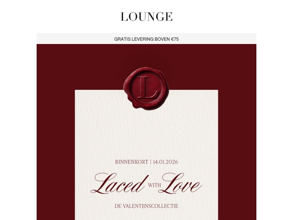 De Valentijnscollectie komt eraan