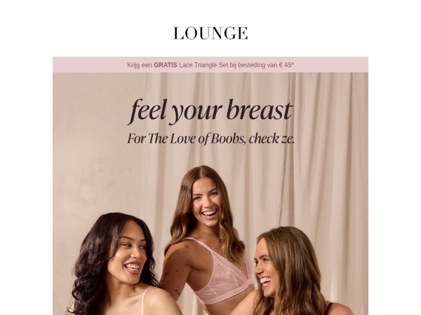 We hebben een bericht van je borsten.