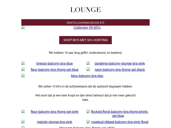 50% korting de 10 bh's die je nodig hebt