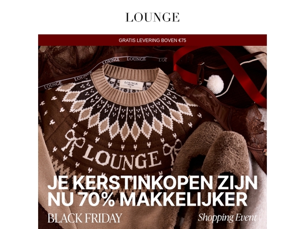 70% korting op je kerstinkopen?