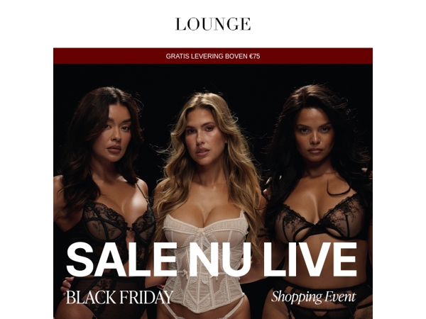 NU LIVE: BLACK FRIDAY SALE