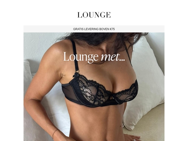 Je hebt haar erin gezien...