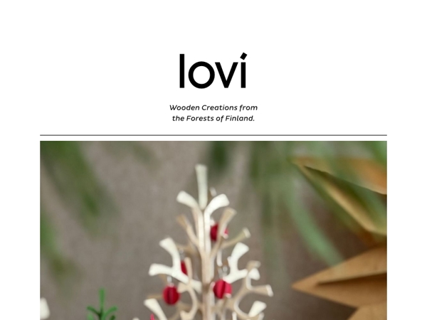 Holiday Updates from the Lovi Factory