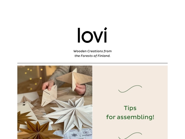 Tips for Assembling Your Lovi Creations!
