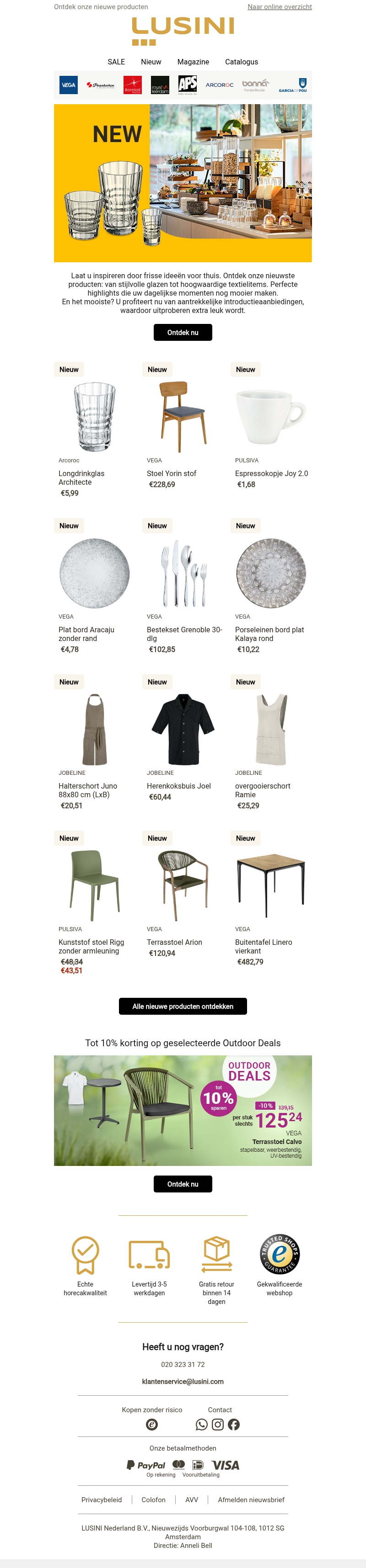 Nieuw binnen: must‑haves voor uw interieur Nieuw binnen: must‑haves voor uw interieur