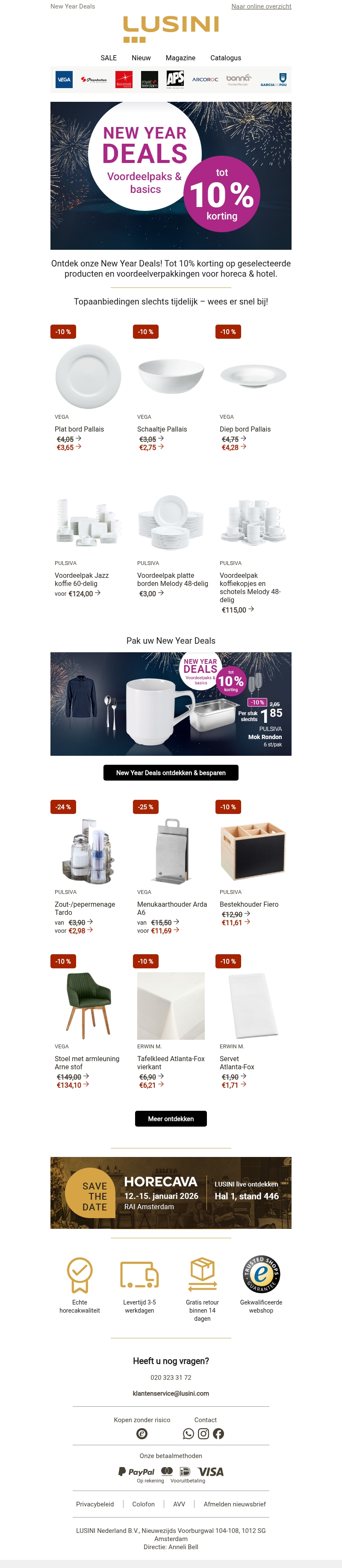 New Year Deals: tot 10% korting π₯ New Year Deals: tot 10% korting π₯