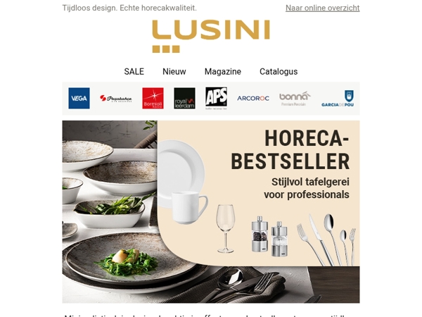 Stijlvol tafelgerei voor professionals - ontdek nu!