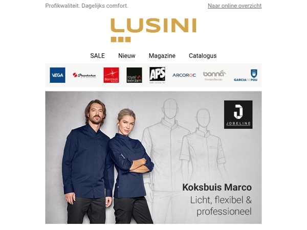 JOBELINE – Werkkleding voor professionals met stijl