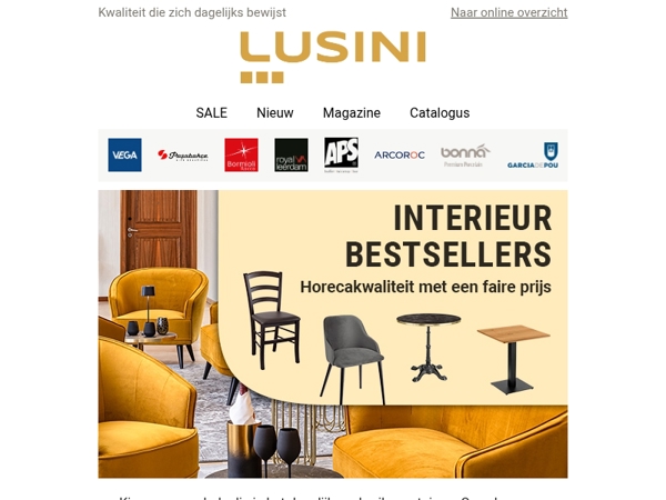 Stijlvolle favorieten in topkwaliteit 🛋️