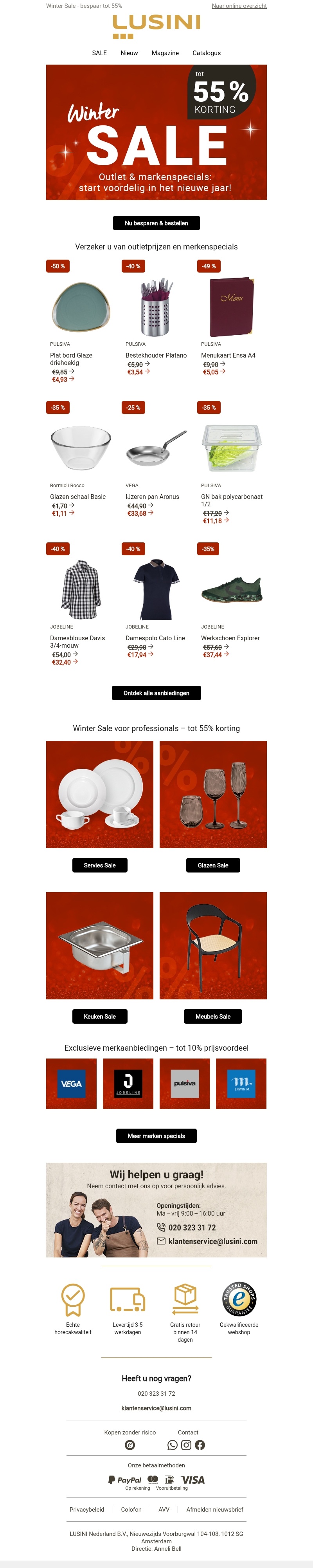 Winter Sale loopt af ⌛- Bespaar tot 55% Winter Sale loopt af ⌛- Bespaar tot 55%