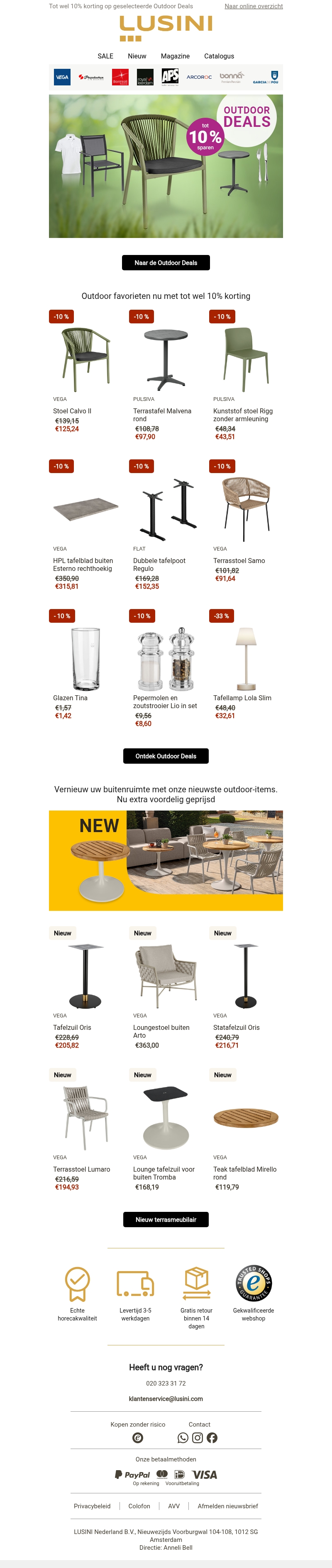 Ontdek onze topdeals en nieuwste producten - bespaar tot 10% Ontdek onze topdeals en nieuwste producten - bespaar tot 10%