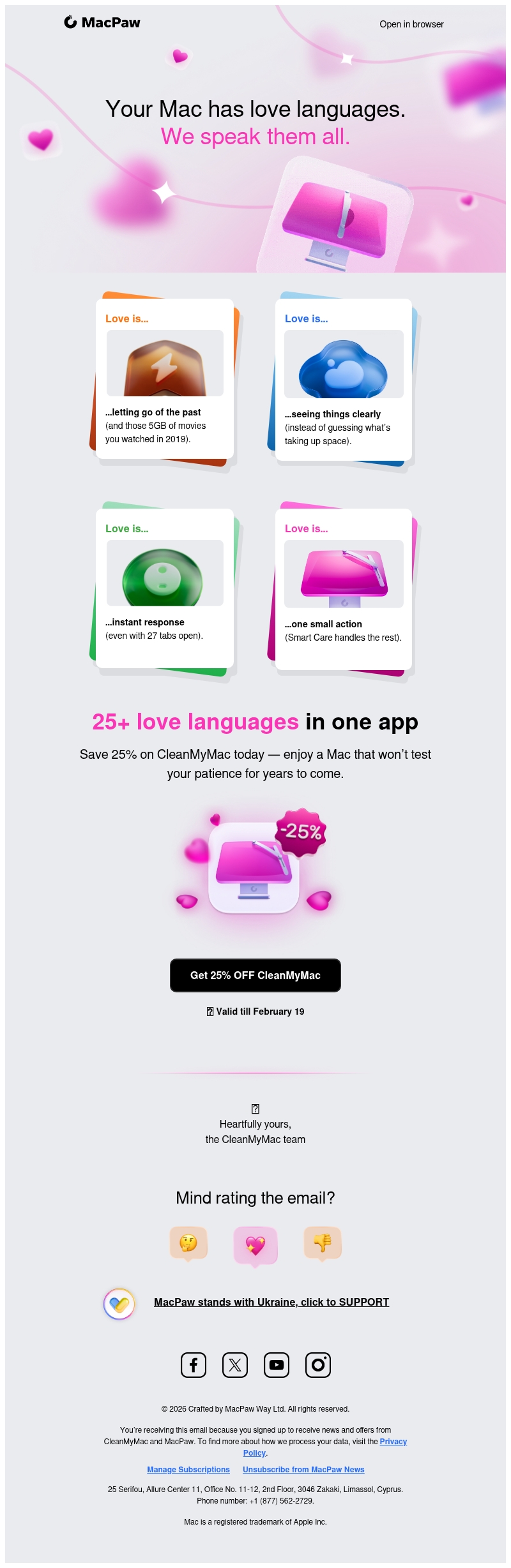 A perfect Mac is the real love language A perfect Mac is the real love language
