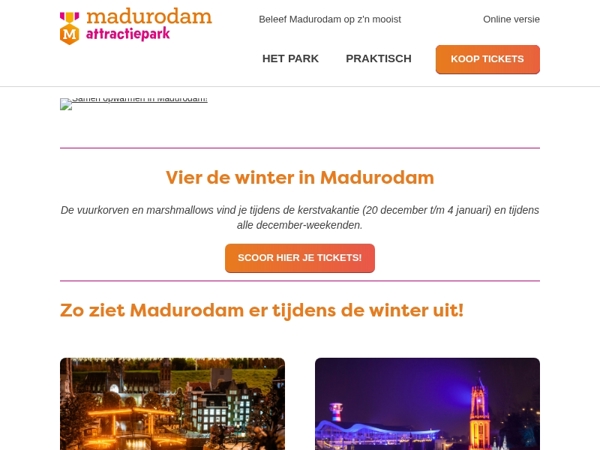 Wie heb ik aan de lijn? Madurodam