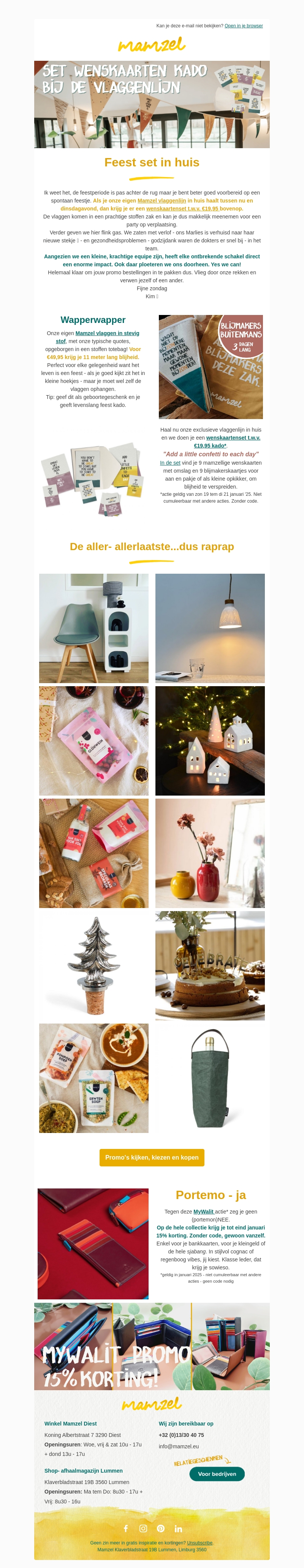 De party set die je in huis moet hebben! - Kadootje in deze nieuwsbrief De party set die je in huis moet hebben! - Kadootje in deze nieuwsbrief