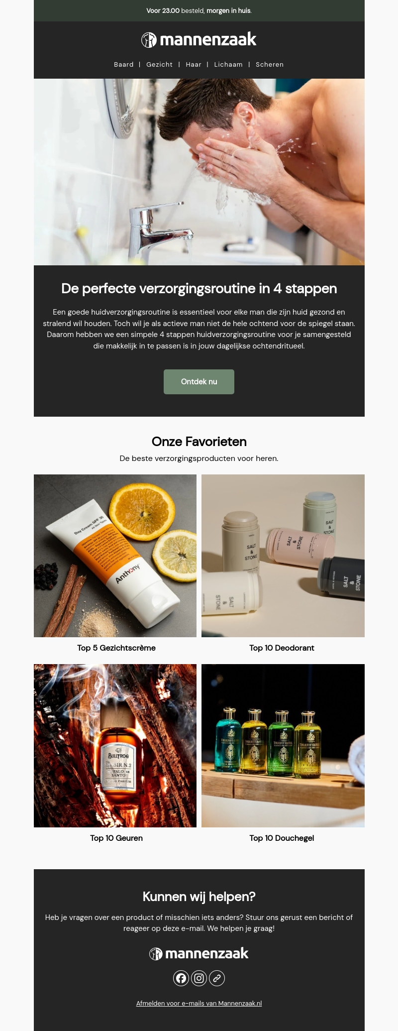 De perfecte verzorgingsroutine in 4 stappen De perfecte verzorgingsroutine in 4 stappen