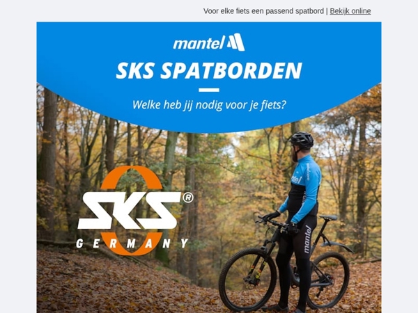 Blijf droog en schoon met spatborden van SKS 🌧