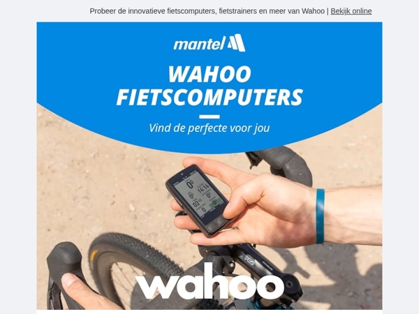 Til je training naar een hoger niveau met Wahoo! 💡
