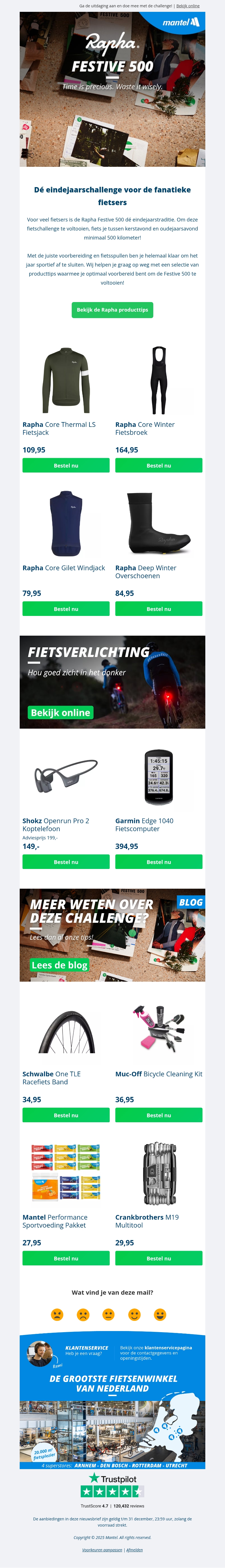 Met deze tips ben je klaar voor de Rapha Festive 500 🏆 Met deze tips ben je klaar voor de Rapha Festive 500 🏆