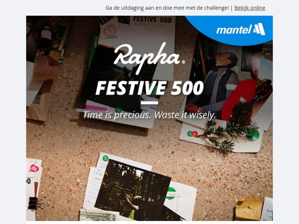 Met deze tips ben je klaar voor de Rapha Festive 500 🏆