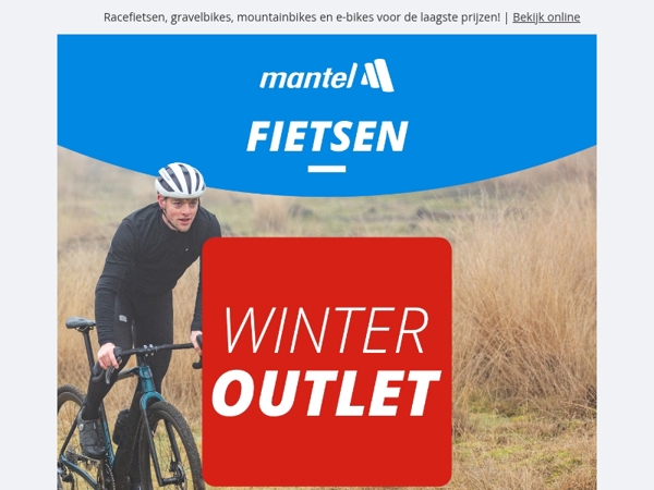 Fietsen met hoge korting in de Outlet! 🚲