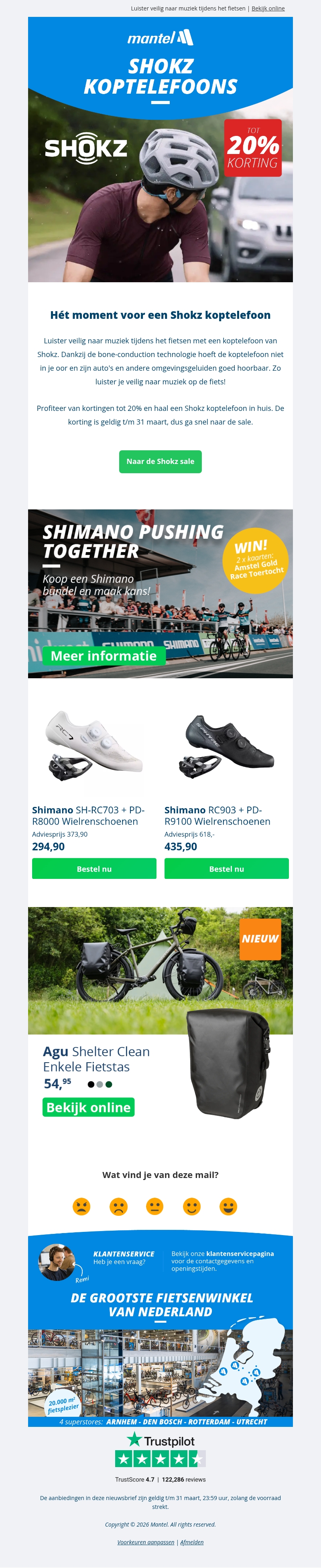 Tot 20% korting op Shokz koptelefoons π΅ Tot 20% korting op Shokz koptelefoons π΅