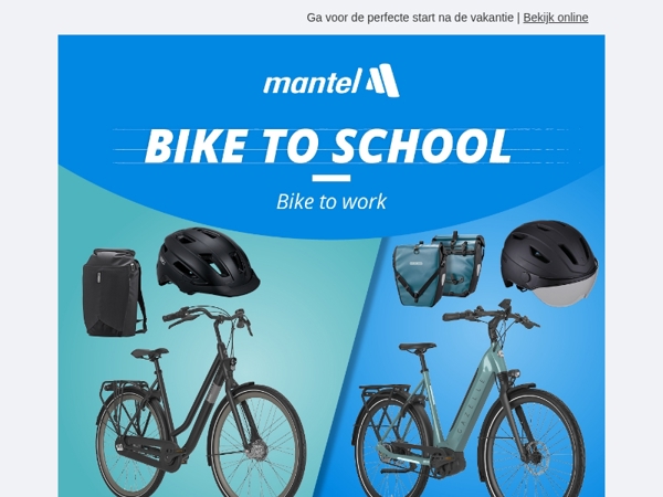 Bike to School & Work met onze tips! 💼