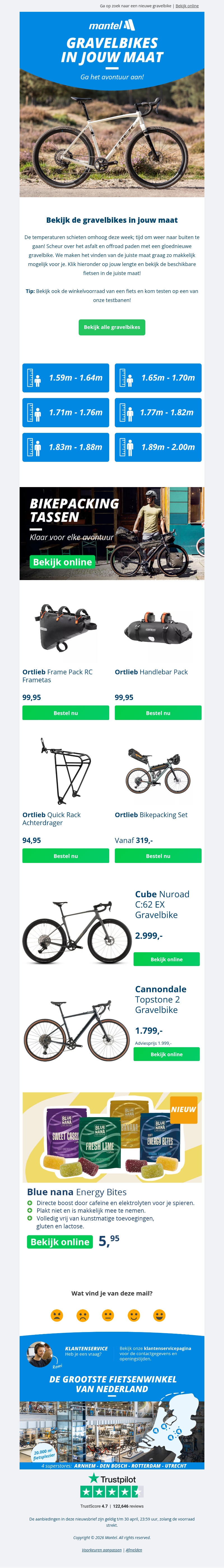 Deze gravelbikes zijn nu op voorraad in jouw maat π² Deze gravelbikes zijn nu op voorraad in jouw maat π²