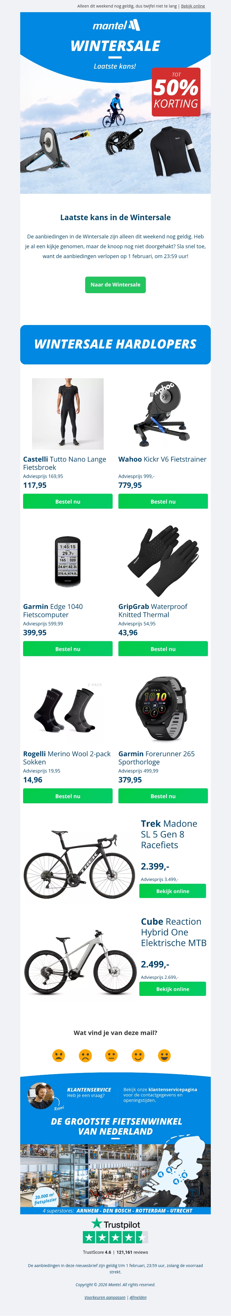 Laatste kans in de Wintersale! ⏳ Laatste kans in de Wintersale! ⏳