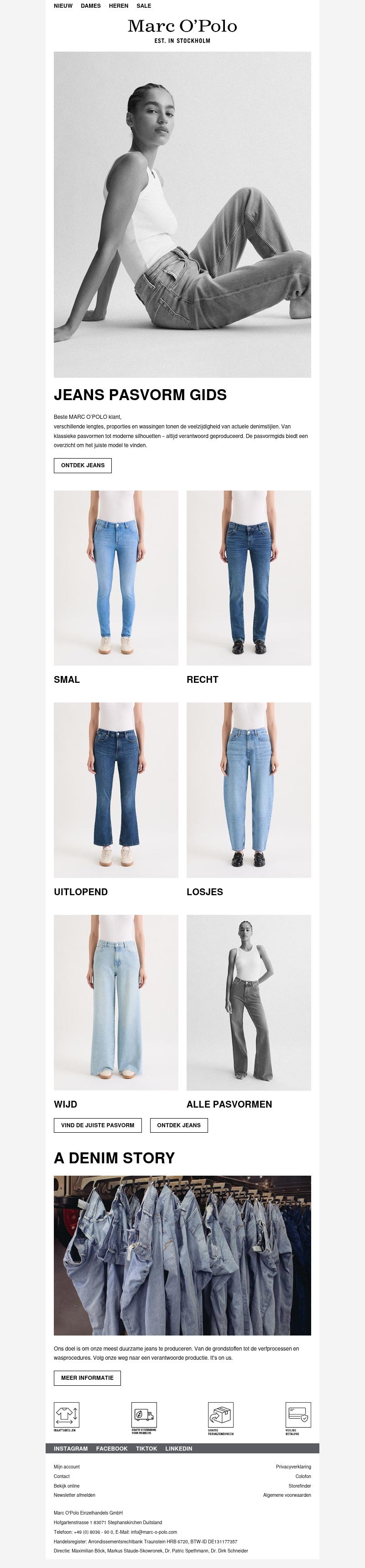 De pasvormgids voor jeans De pasvormgids voor jeans
