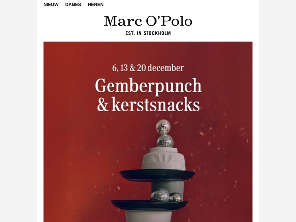 Binnenkort: Gemberpunch & kerstsnacks in de winkel