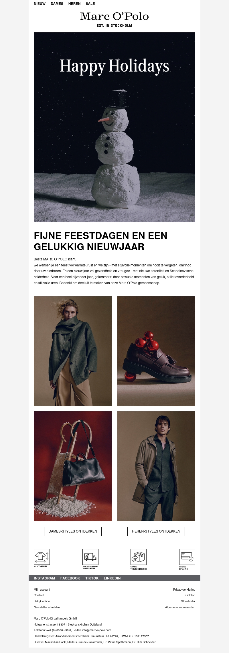 Fijne feestdagen en het allerbeste voor 2026 Fijne feestdagen en het allerbeste voor 2026